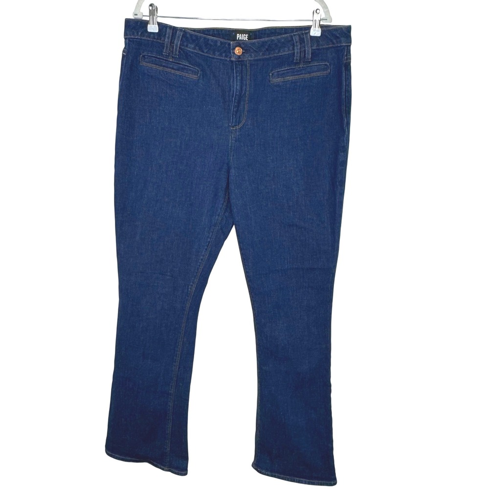 Paige High Rise Manhattan Front Welts Kinsley Jean Size 34‎